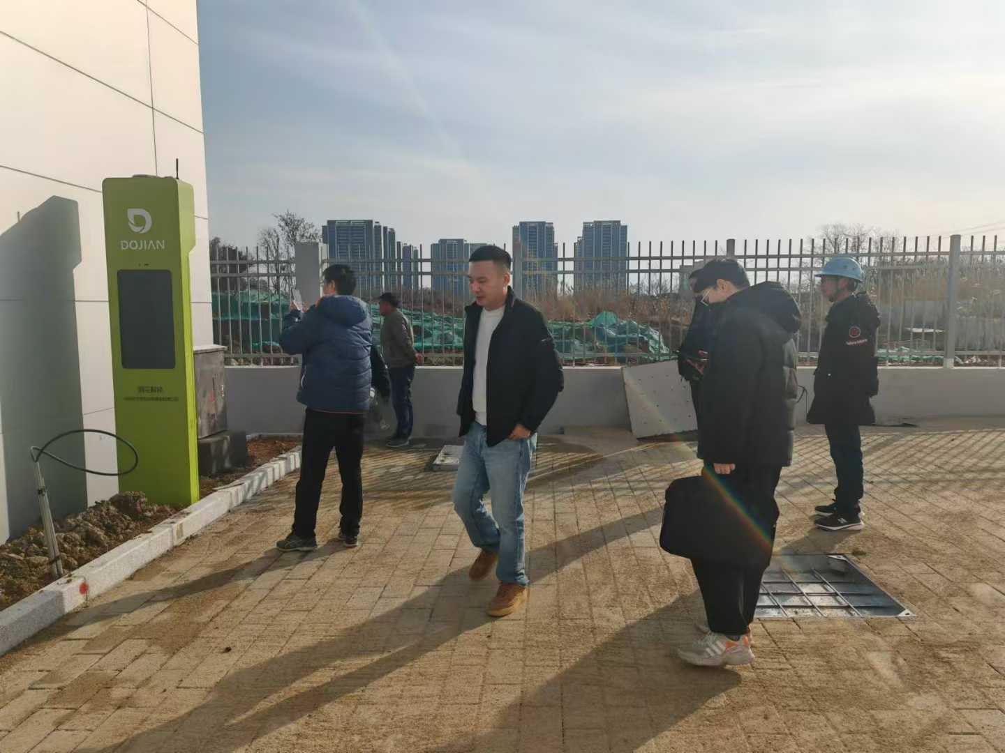 我司施工的江寧海綿城市監測系統驗收通過